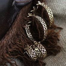Load image into Gallery viewer, Muhumaza II-Small  hoop earrings