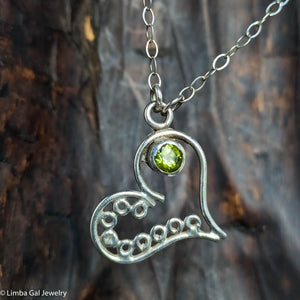 Peridot Heart