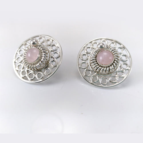Nzinga- gemstone stud post  earrings