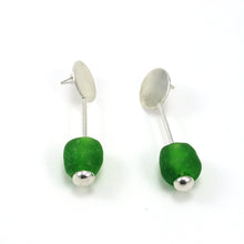 Load image into Gallery viewer, &quot;Techiman&quot; Sterling Silver Post/Stud Earrings