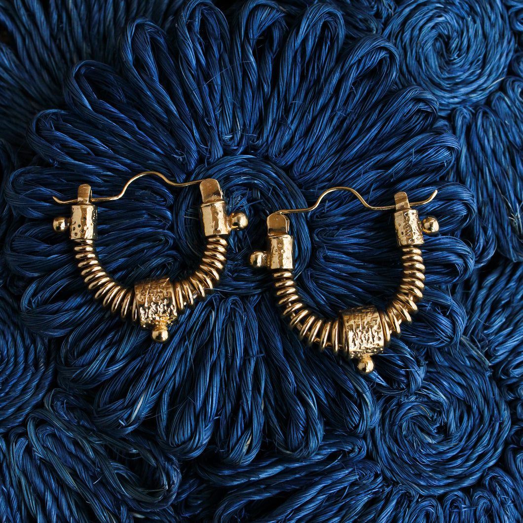Kadi- African hoop earrings
