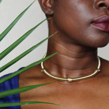 Load image into Gallery viewer, Darajoo- tapered collar necklace