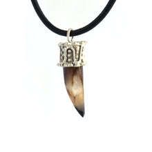 Load image into Gallery viewer, Sterling Silver Agate Gemstone Pendant Necklace - Agate