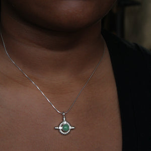 Navigator gemstone necklace